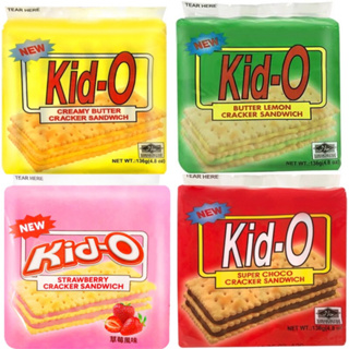 日清KID-O三明治/草莓、巧克力、檸檬、奶油/136克