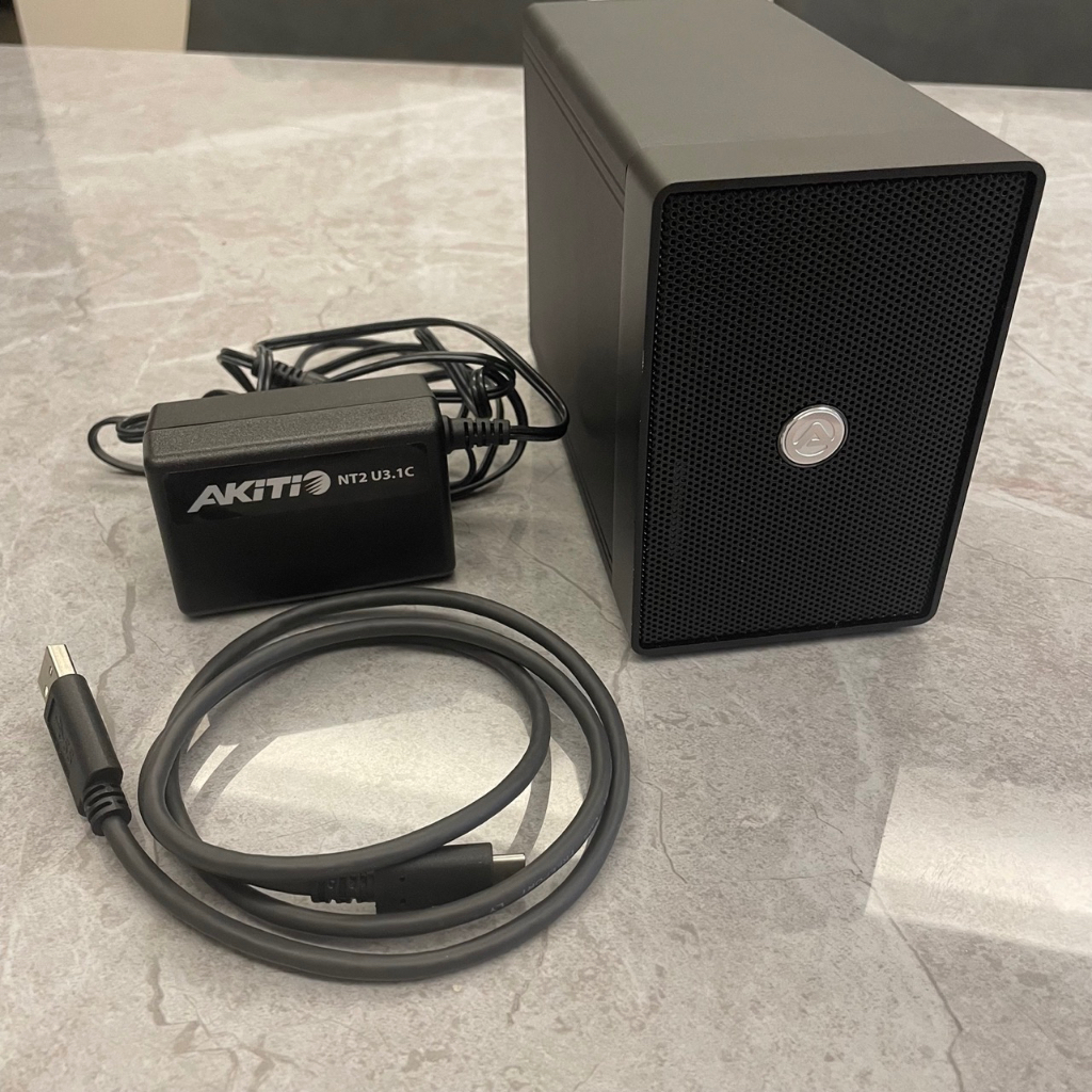 AKiTiO 艾客優品 NT2鐵甲威龍U31C 3.5吋 2bay 陣列盒 USB3.1 Gen2