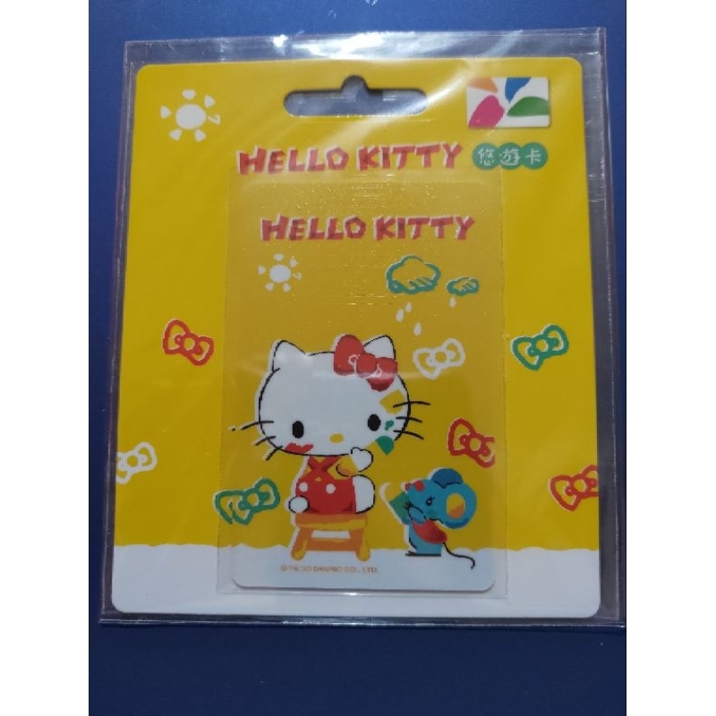（現貨）HELLO KITTY悠遊卡-塗鴉