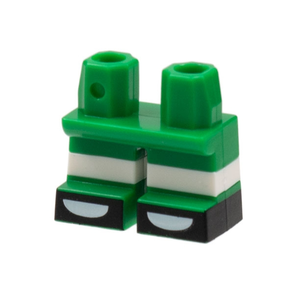 【小荳樂高】LEGO 第23代人偶包 5號 佳節小精靈 綠色 腳 下半身 (71034)