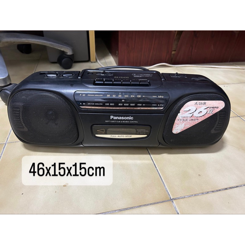 國際牌 Panasonic rx-fs430 手提音響 錄音帶 收音機