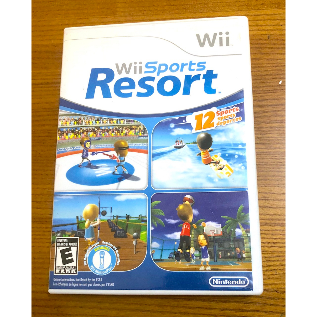任天堂 Nintendo Wii Sports Resort 渡假勝地 度假勝地 美規 遊戲片