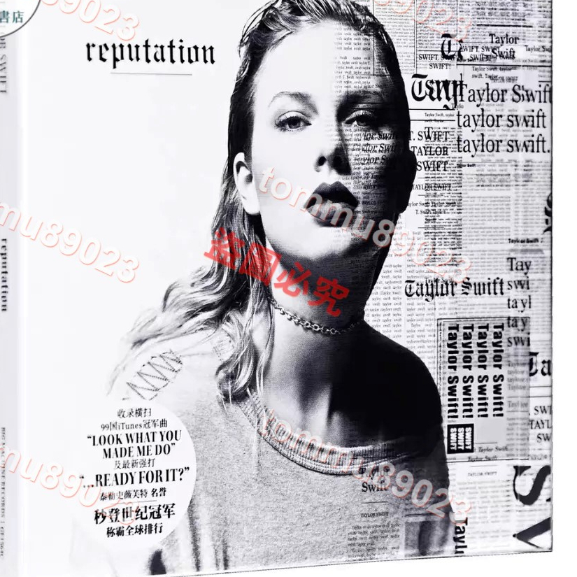 新品特惠＃霉霉新專輯 泰勒斯威夫特 名譽 Taylor Swift Reputation CD+海報高質量暢銷書🍓🍓