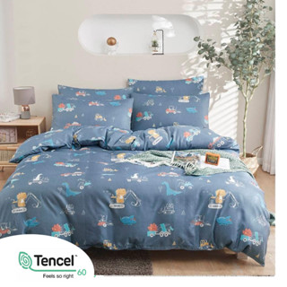 MIT【童趣】TENCEL天絲™/ 吸濕排汗天絲床包組/兩用被床包組/臺灣製 (單人/雙人/加大/特大)高35公分