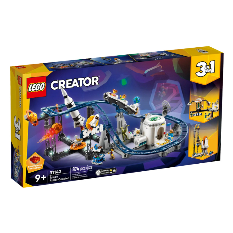 BRICK PAPA / LEGO 31142 Space Roller Coaster