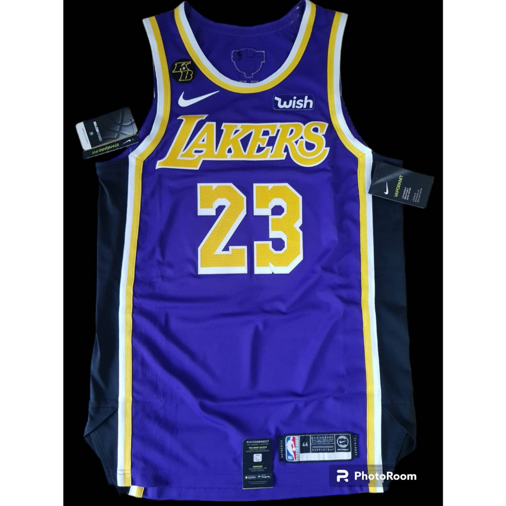 [直購7300] Lebron James - Nike Authentic 球衣 客場紫 44M