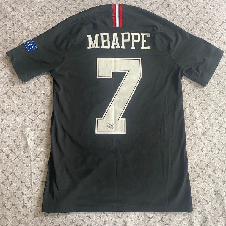 Nike 2018-19 法甲巴黎聖日爾曼 PSG 姆巴佩 Mbappe 二客球員版足球衣