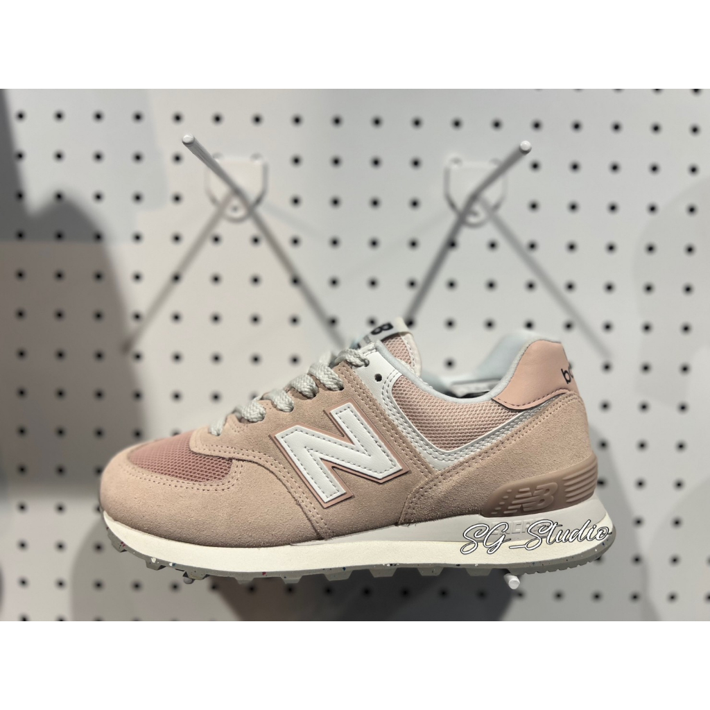 S.G New Balance NB 574 U574FPP 粉白 復古 運動 休閒鞋 女鞋