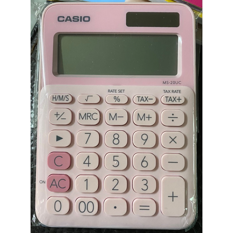 CASIO 馬卡龍計算機 粉紅