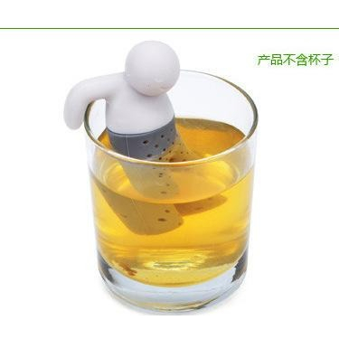 【炙哥】天鵝泡茶器  Mr.Tea茶先生茶滤器 食品級 泡澡小人茶漏 矽膠 泡茶器