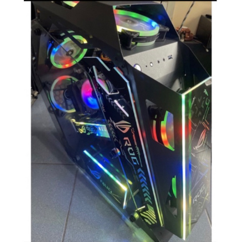 RGB i7 10700KF RTX3090 24G 暗黑4 GTA5 LOL APEX 模擬多開 電腦 Ai 電競繪圖