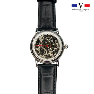 【范倫鐵諾 Valentino Coupeau】61291G 典藏鏤雕機械腕錶