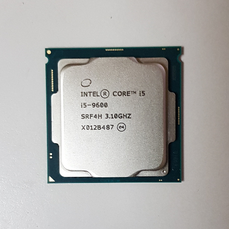 intel Core i5 9600 1151腳位 CPU 附銅芯散熱風扇 2手良品