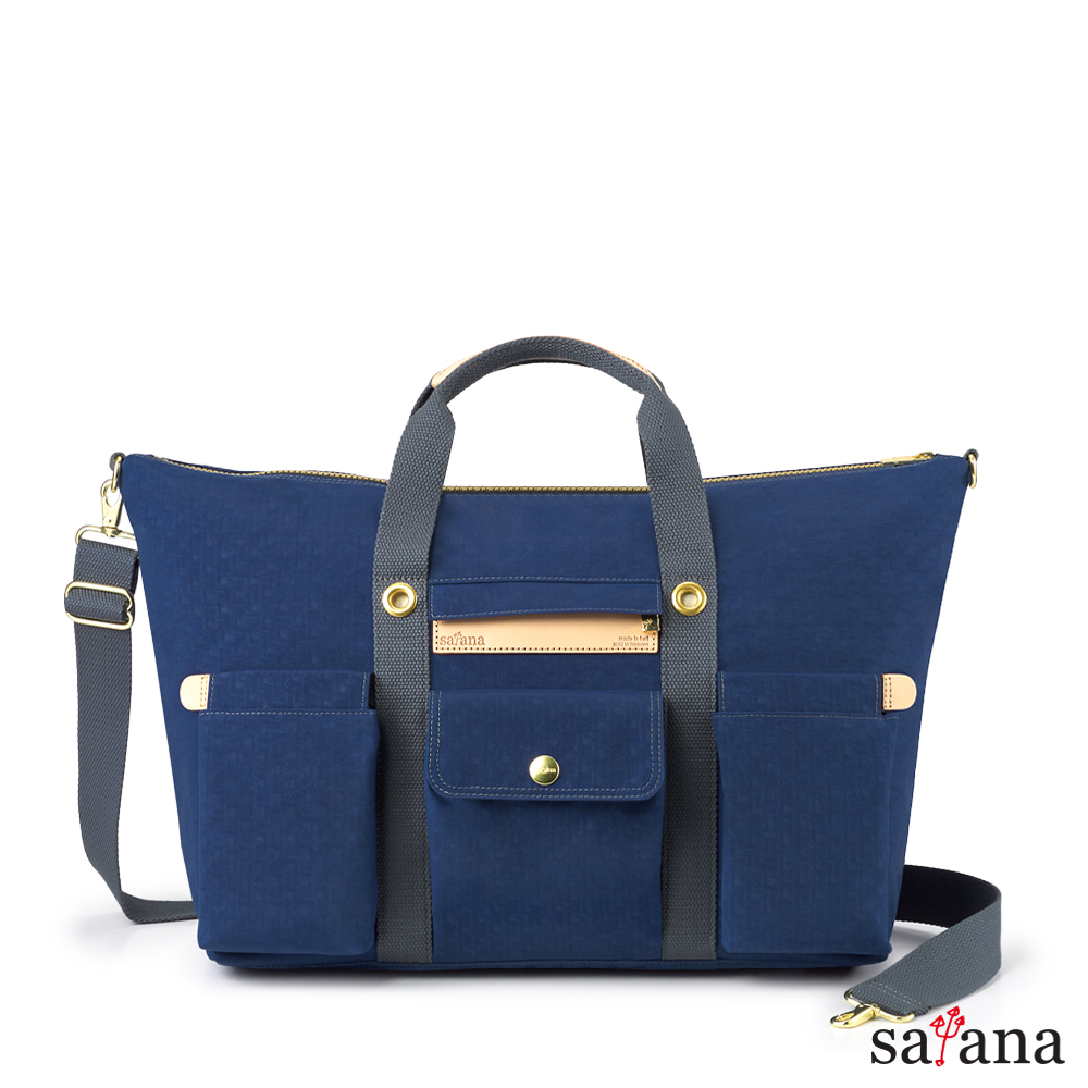 【satana】Soldier 趣遊行者旅行袋-海軍藍色(SOS3020-711)｜斜背包 手提包 側背包