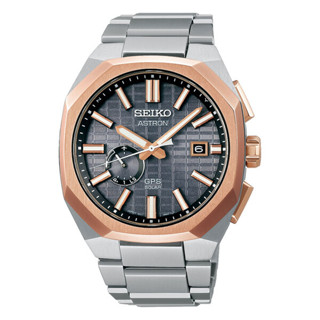 【SEIKO】Astron 八角形鈦金屬太陽能GPS腕錶 41mm 3X62-0AA0K SSJ014J1 SK022