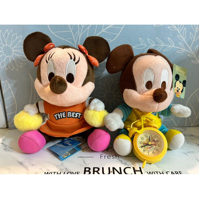 迪士尼 Disney 米奇 Mickey 米妮 Minnie 娃娃 玩偶 布偶