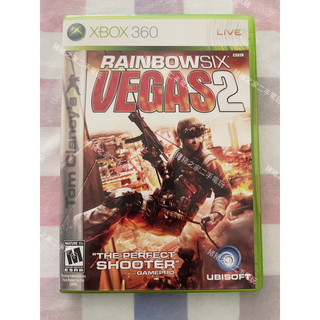 XBOX 360 虹彩六號 拉斯維加斯 2 Rainbow Six Vegas 二手 （ONE相容）