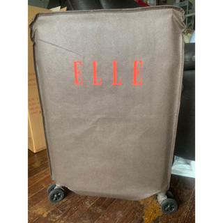 ELLE 皇冠系列 24吋 防爆抗刮耐衝撞複合材質行李箱 灰色