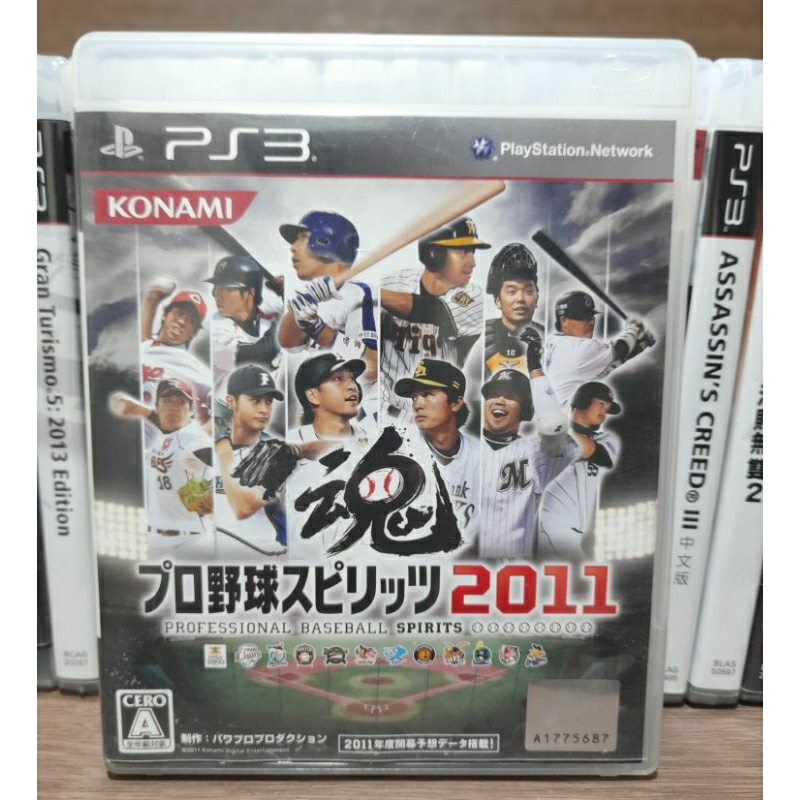 ^.^飛行屋(二手商品專區)PS3 遊戲光碟 遊戲片~類型#運動類//職棒野球魂 2011 棒球#VT030-J1
