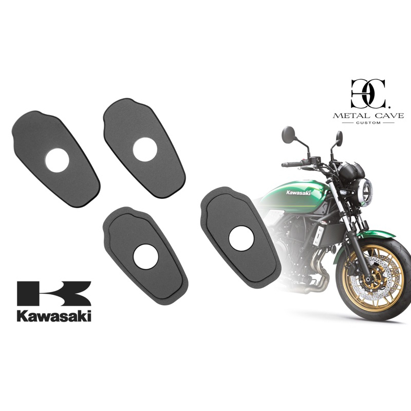 ＊ᴍᴇᴛᴀʟᴄᴀᴠᴇ ᴄᴜsᴛᴏᴍ＊Kawasaki Z650RS/Z900RS 方向燈墊片/轉接線組/繼電器 套件