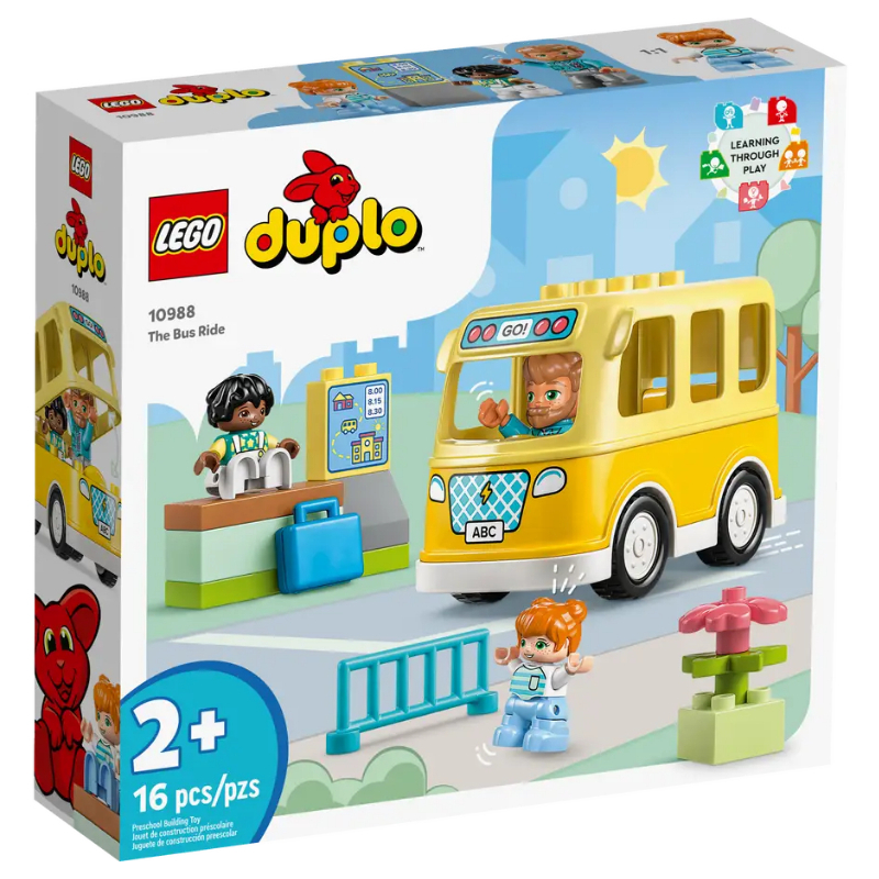 【台南樂高 益童趣】LEGO 10988 公車之旅 得寶系列 duplo 嬰幼兒積木 生日禮物 送禮