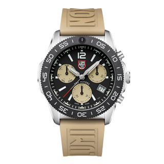 LUMINOX 雷明時 Pacific Diver Chrono太平洋潛行者雙曆計時腕錶–卡其 / 3150