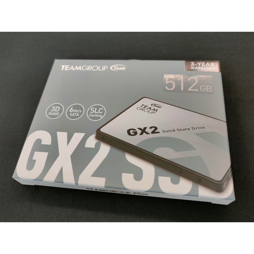 全新盒裝 TEAM 十銓 CX2 512GB 512G 2.5吋 SATAIII 7mm SSD 固態硬碟