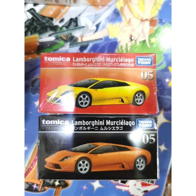 TOMICA PREMIUM P05 藍寶堅尼Murcielago (一般色+初回色