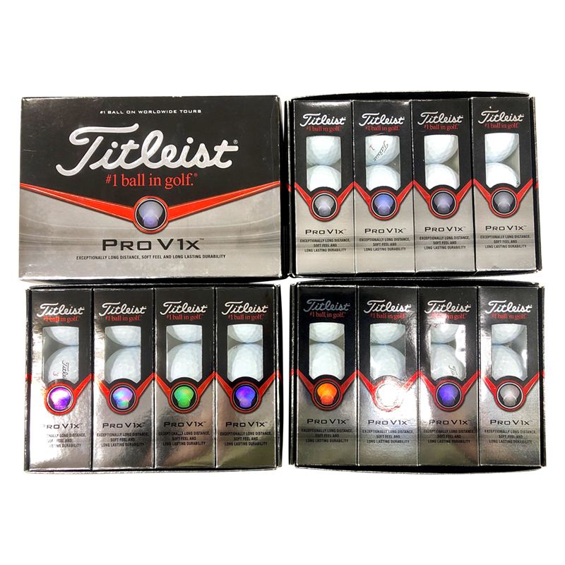 Titleist PRO V1X &amp; PRO V1 全新印字 高爾夫球 (12顆/盒) #專家愛打球