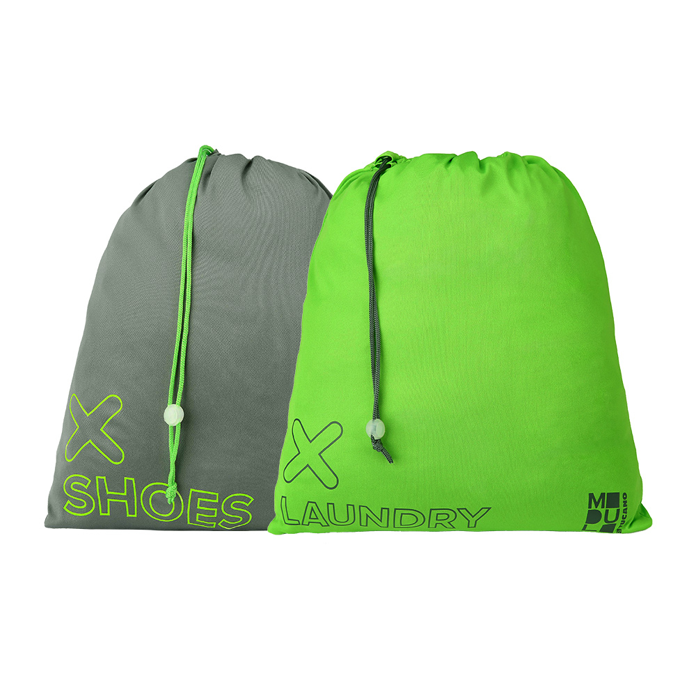TUCANO Modulo 旅行收納整理袋2入組 灰/綠