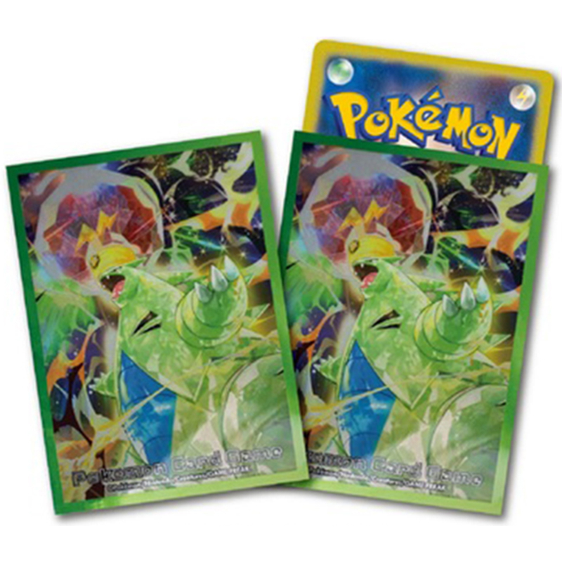 精靈寶可夢 寶可夢集換式卡牌遊戲 POKEMON PTCG 卡套 保護套 太晶化 班基拉斯 單包64入【台中恐龍電玩】