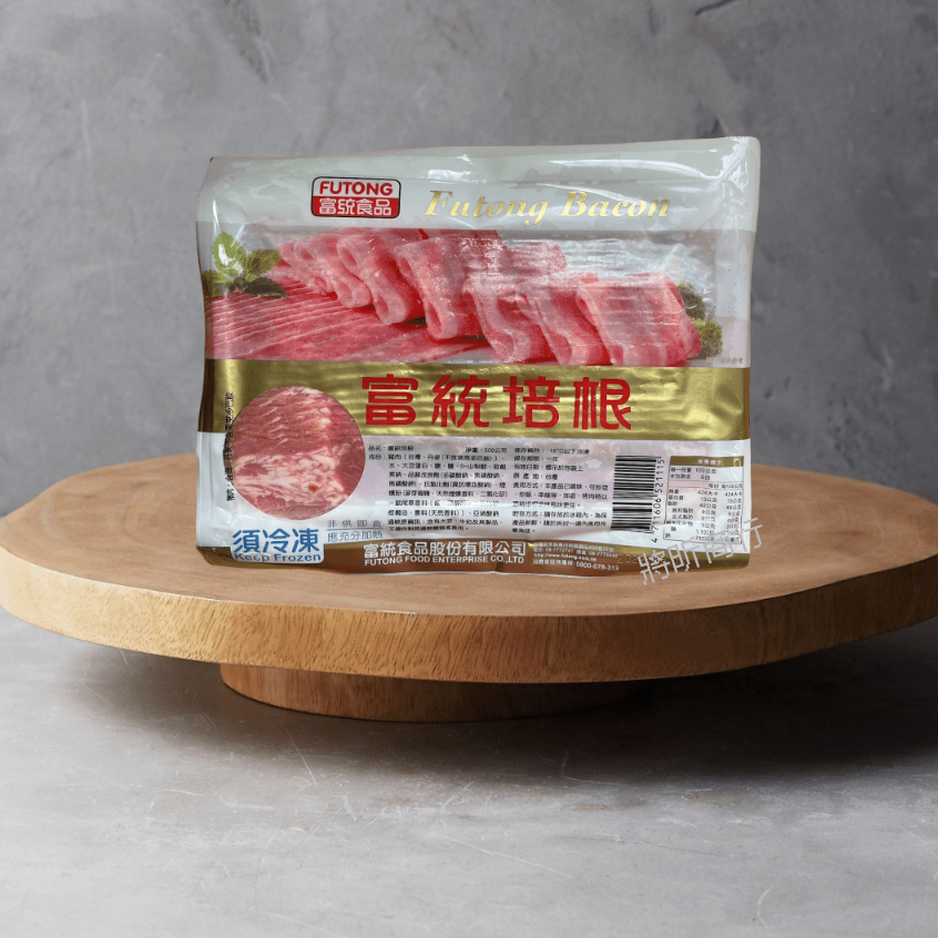 【將昕】富統培根/600g/滿2500免運/培根/烤肉/小吃/冷凍食品