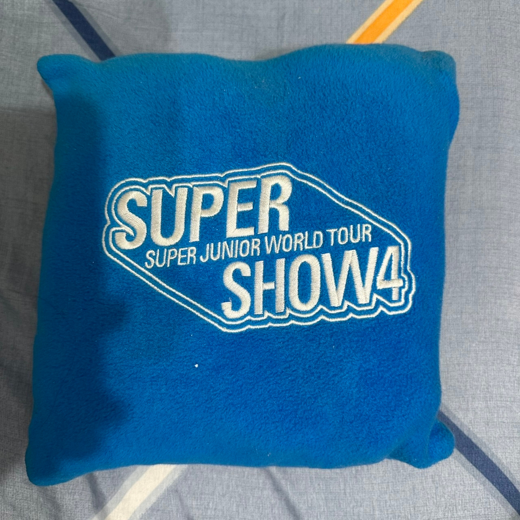 [二手] super junior SS4 抱枕毛毯組