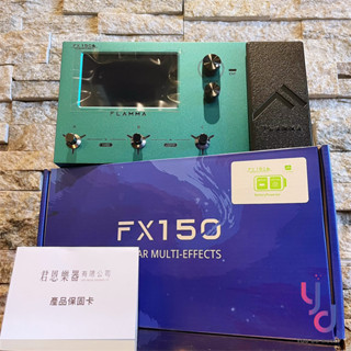 分期免運 贈變壓器/鍍金編織導線 Flamma FX150 b 電 吉他 綜合 效果器 充電版本 內鍵 Loop 鼓機