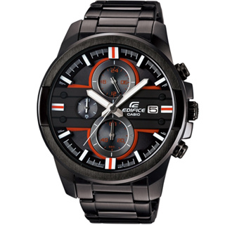 CASIO EDIFICE 系列 黑鋼極速賽車運動手錶 EFR-543BK-1A4VUDF