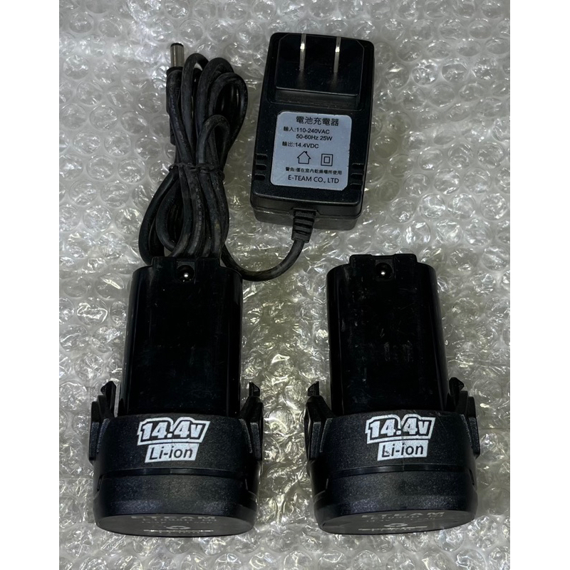 ◢ 簡便宜 ◣ 二手 ETEAM ET098D 充電式衝擊起子機 (14.4V) 電池 充電器