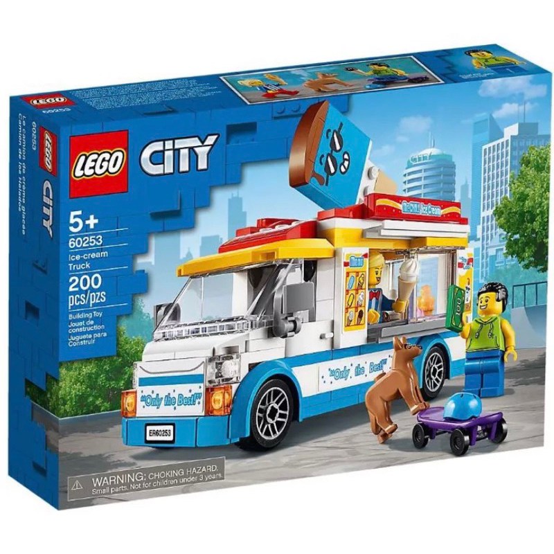 Lego 樂高 60253 City 城市系列 冰淇淋車 全新未拆