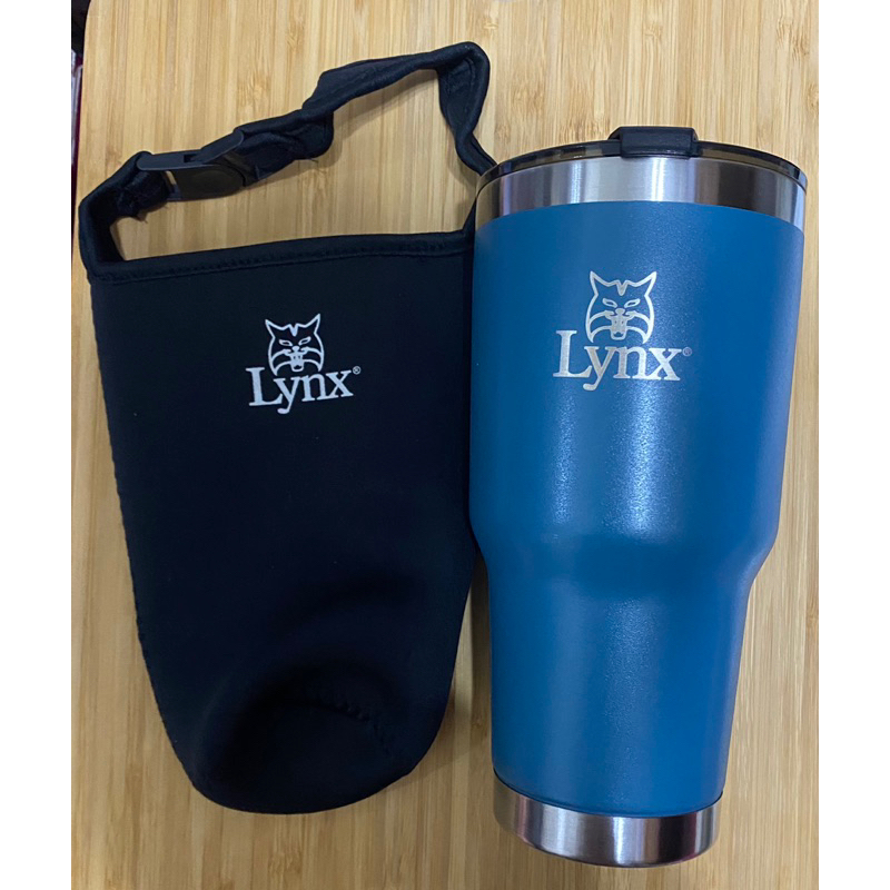 【Lynx 】 真空環保隨行杯(附布套) 900ml 《三陽工業》