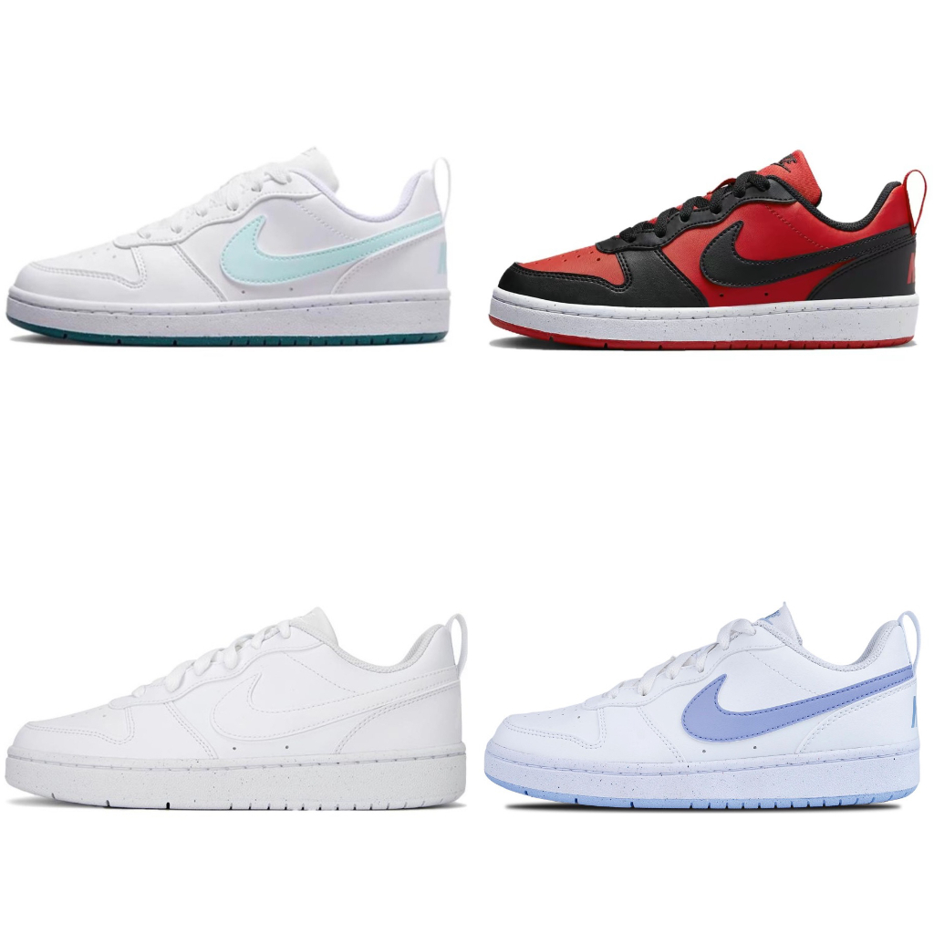 [歐鉉]NIKE COURT BOROUGH LOW RECRAFT GS DV5456-102-600-106-103