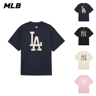 MLB 短袖T恤 MONOGRAM系列 道奇/洋基隊 (3ATSM0334-四色任選)【官方旗艦店】