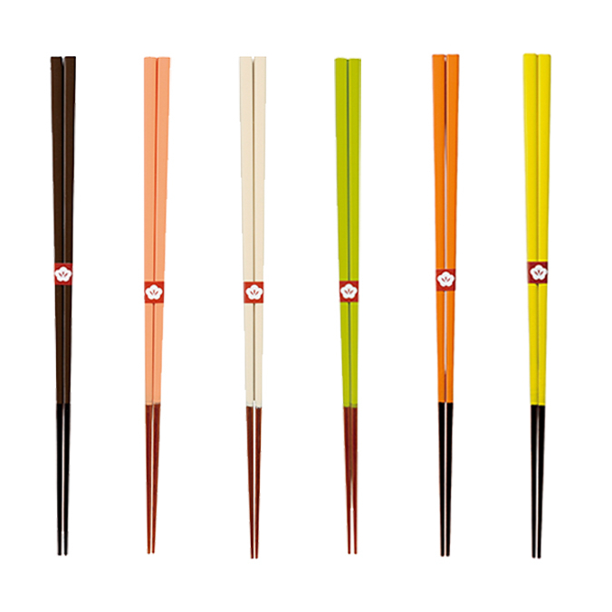 【日本KAWAI】傳統色筷子-共6色《WUZ屋子》餐具 筷子 日式 日本製