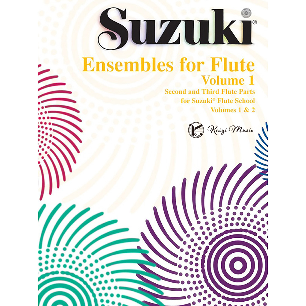 【凱翊︱AF】 鈴木長笛重奏曲集第1冊 Suzuki Ensembles for Flute Volume 1