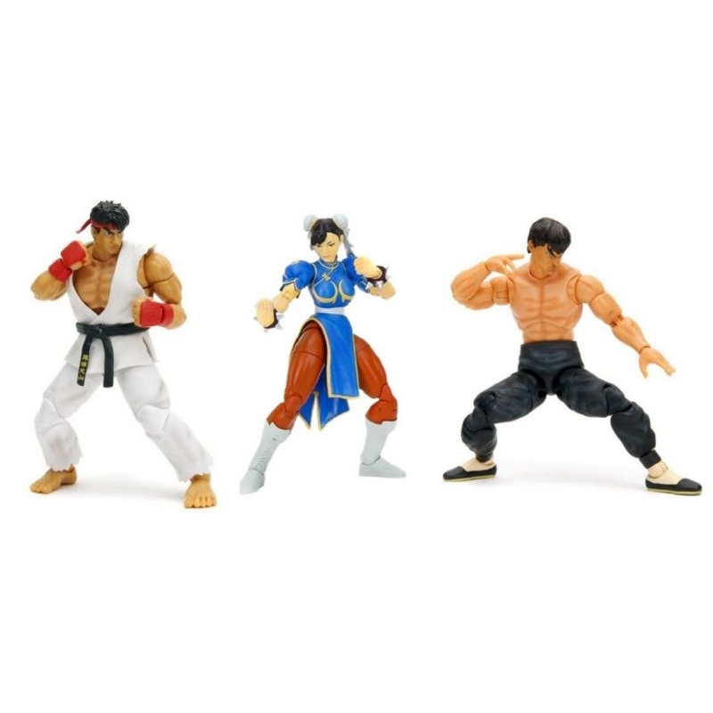Street Fighter 快打旋風6吋春麗 可動人偶/快打旋風6吋龍 /快打旋風6吋飛龍 正版公司貨💯 特價中