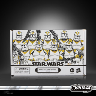 星際大戰 STAR WARS 3.75吋 經典人物套裝 Phase II Clone Trooper