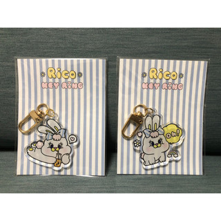 韓國正版現貨！MOMOREI 粉紅莉可兔 Rico 鑰匙圈 / AirPods 掛飾 吊飾