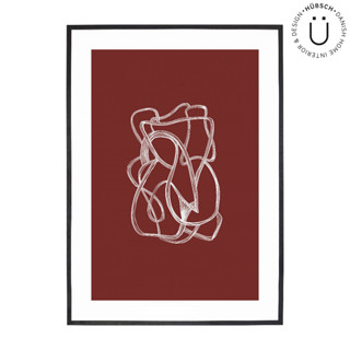 Hubsch｜丹麥原裝傢俱-北歐風黑色實木畫框(50x70)【880870】畫框 飾品 木框 相框【GOODSHIT.】