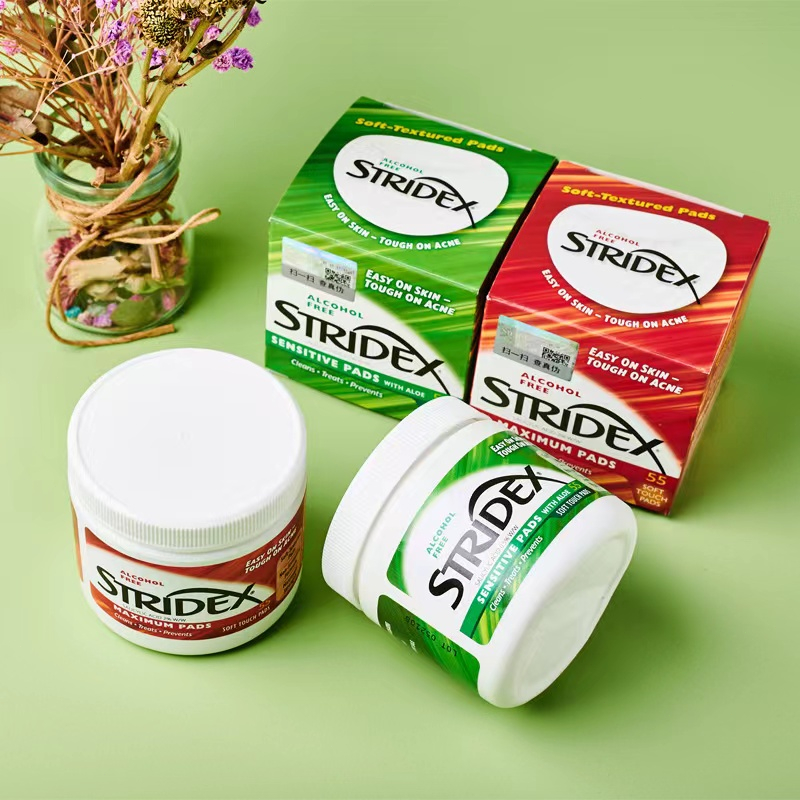 美國 Stridex水楊酸棉片 祛痘印閉口黑頭粉刺 舒緩修復 促迸水油平衡