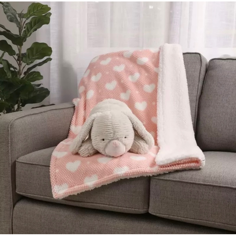 🐰Little Miracles 🐨動物造型枕 + 舒適蓋毯 （新生兒禮盒、寶寶禮物、