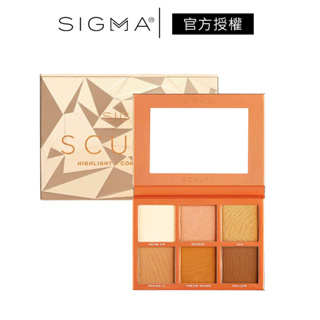 Sigma 6色專業打亮修容盤 27.48g 公司貨 彩妝盤 高光 鼻影 腮紅 歐美彩妝 顯色－WBK 寶格選物