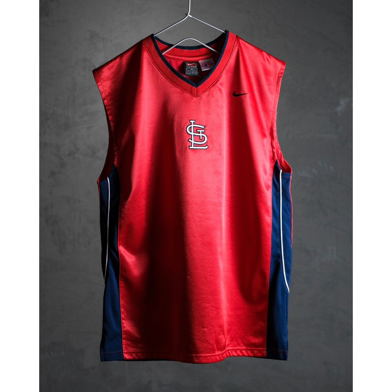 Nike MLB St. Louis Cardinals Jersey Vest 美國職棒大聯盟 聖路易紅雀 球衣背心